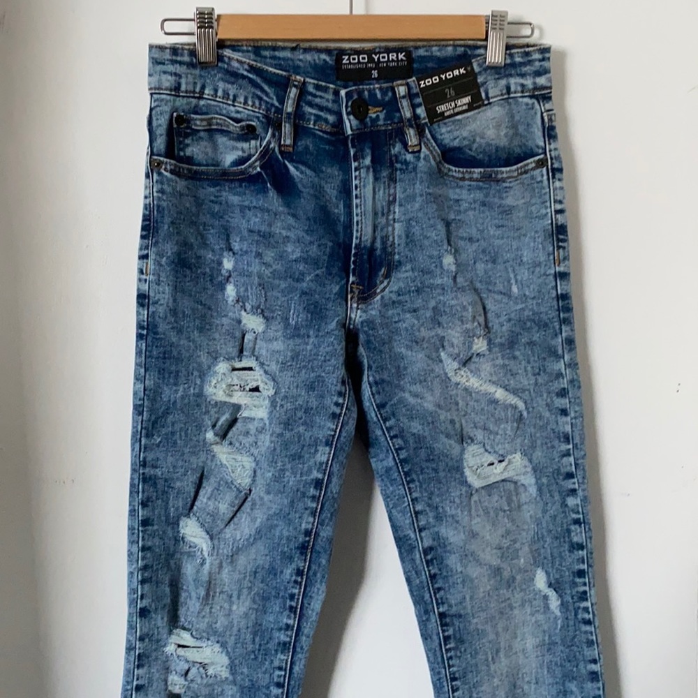 🌿 Acid Wash Jeans